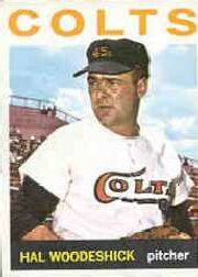 1964 Topps Baseball Cards      370     Hal Woodeshick